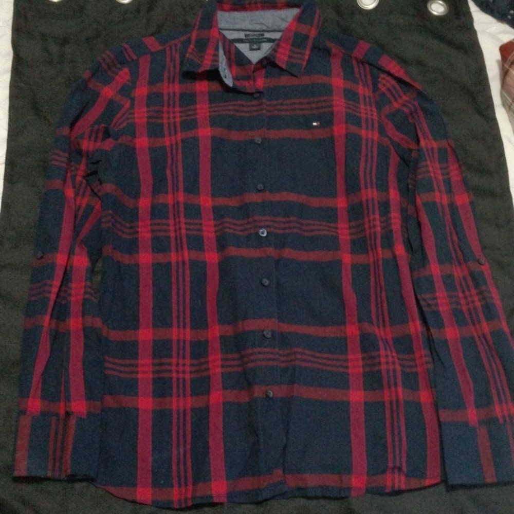 Tommy Hilfiger plaid shirt